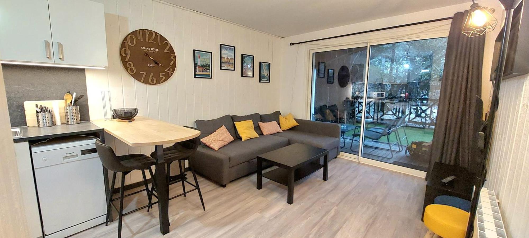 Bassin D'Arcachon Ares Charmant T2 Jardin Apartment Ngoại thất bức ảnh