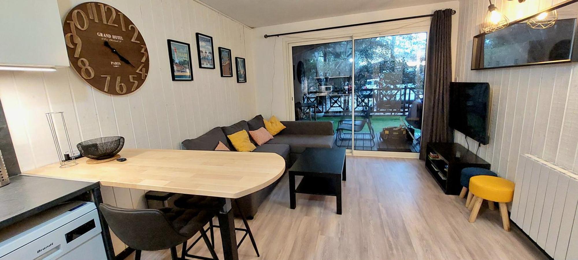 Bassin D'Arcachon Ares Charmant T2 Jardin Apartment Ngoại thất bức ảnh